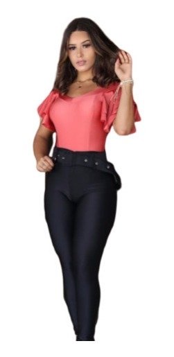 calca lycra acetinada