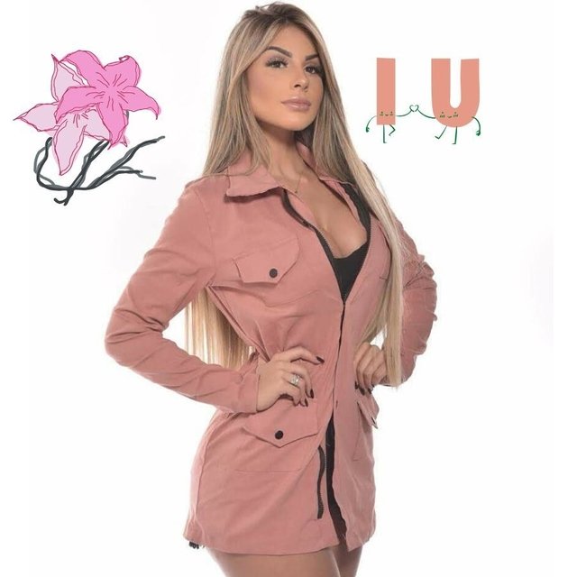 parka feminina longa