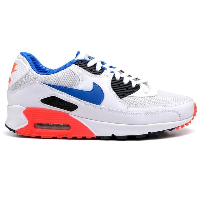 air max 90 laranja e preto