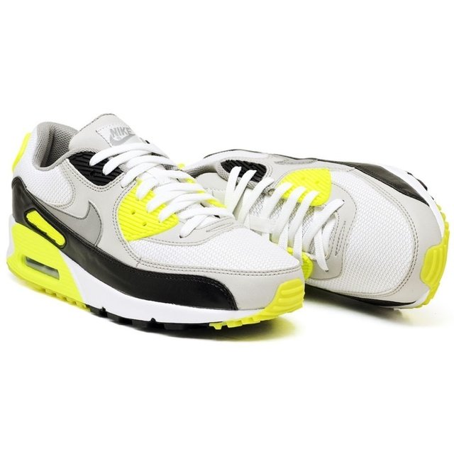 air max preto e amarelo