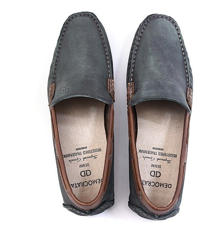 mocassim democrata couro