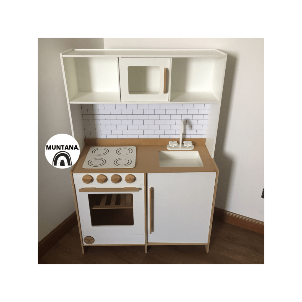cocina infantil madera