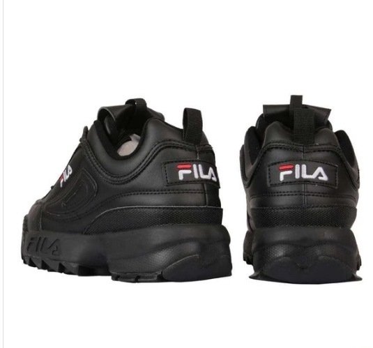 fila disruptor preto preço