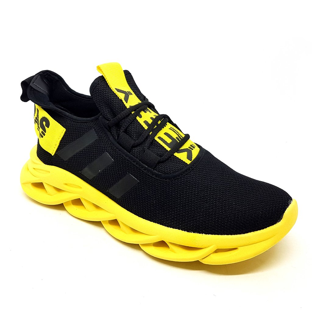 adidas preto e amarelo