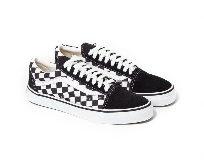 vans xadrez preto