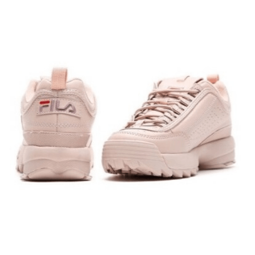 fila tenis disruptor rosa