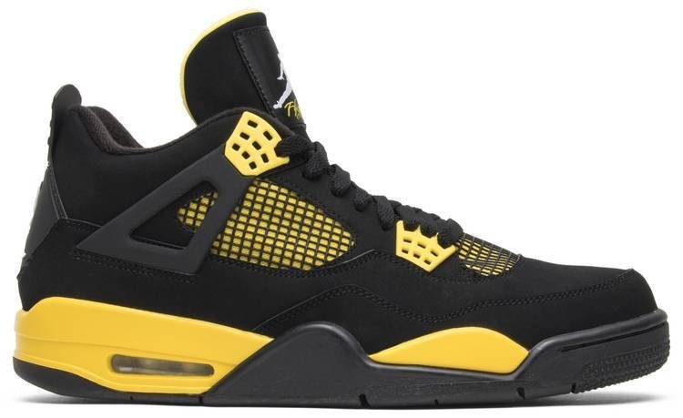 jordan 4 amarelo