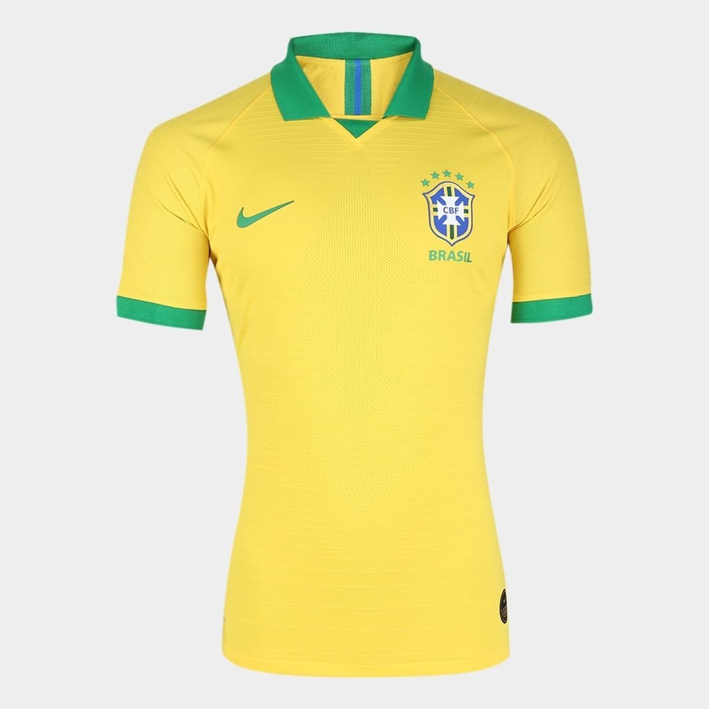 Camisa Selecao Brasil I 19 20 S N Jogador Nike Masculina Amarela Ou Branca