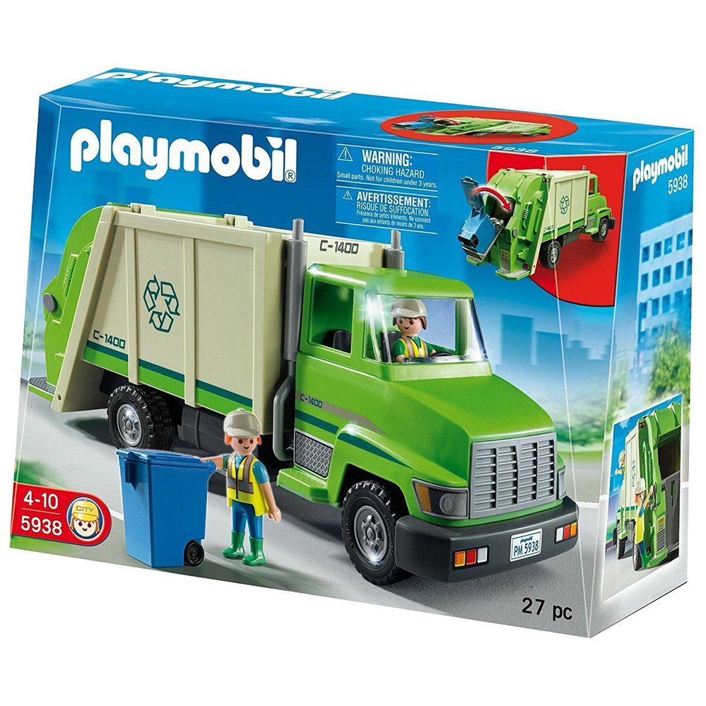 camion de reciclaje playmobil