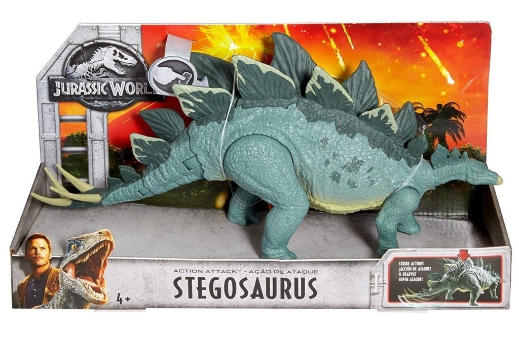stegosaurus jurassic world juguete