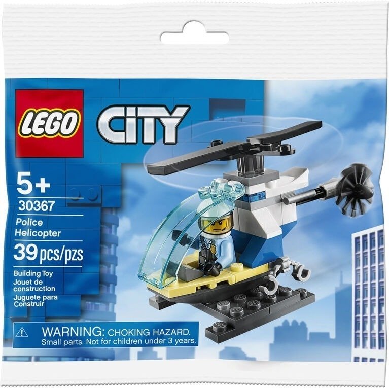lego city helicoptero de policia
