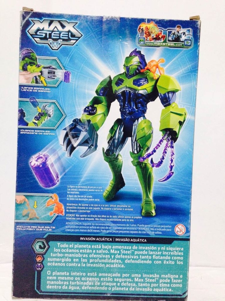 Max Steel Toxon Bhf50 Comprar En Jugueteria Aladino