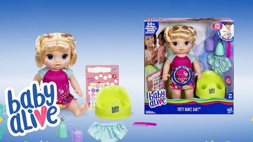 baby alive que va al baño