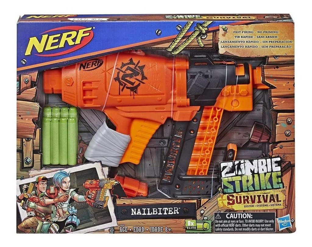 nerf zombie strike juego