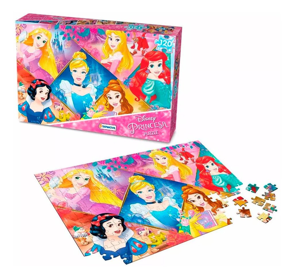 puzzle princesas disney