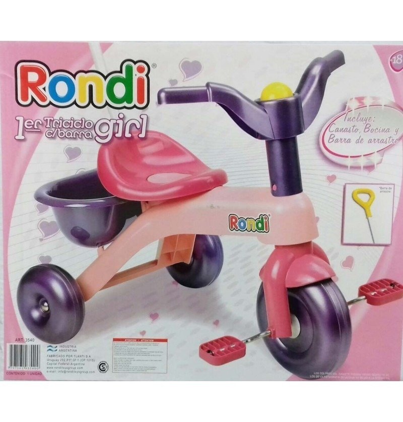 triciclo de arrastre