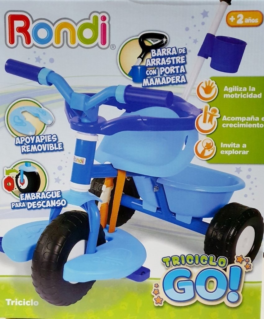 triciclo de arrastre