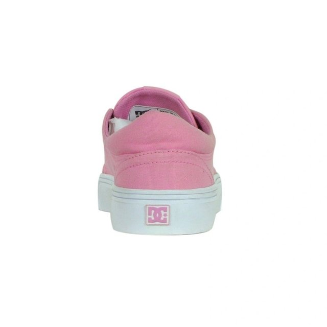 tenis dc trase tx rosa