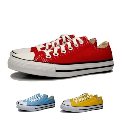 all star cano medio colorido