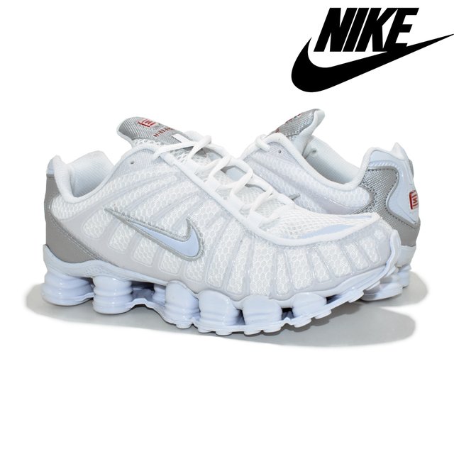 nike shox 12 molas branco