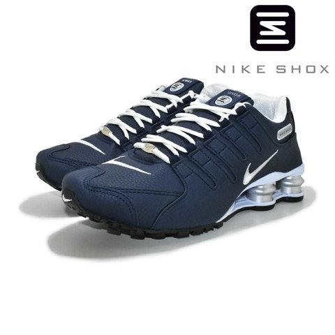 nike shox azul escuro