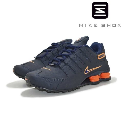 nike shox nz azul marinho
