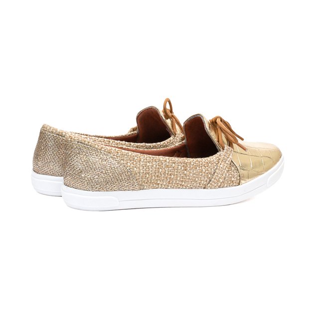 slip on dourado