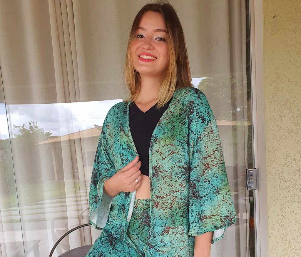 kimono moda feminina