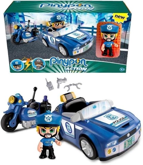 coche policía pinypon