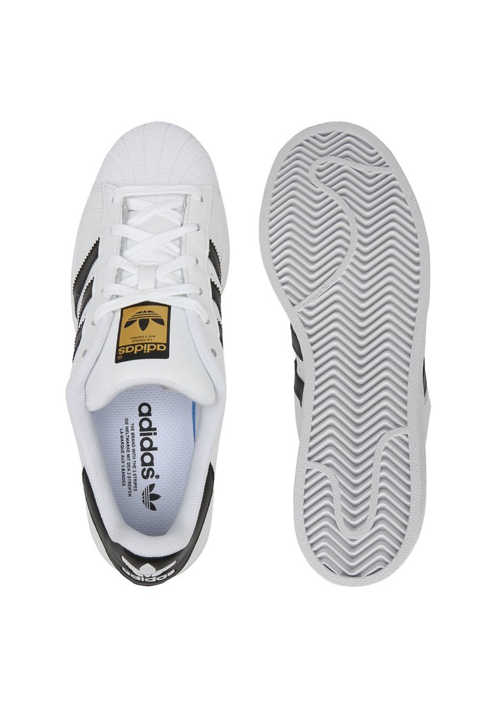 adidas de couro branco