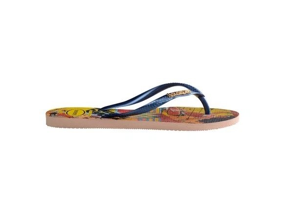 chinelo feminino slim heroinas havaianas