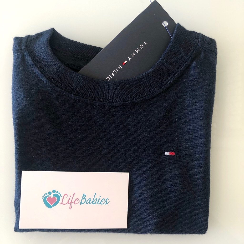 camisa tommy hilfiger azul