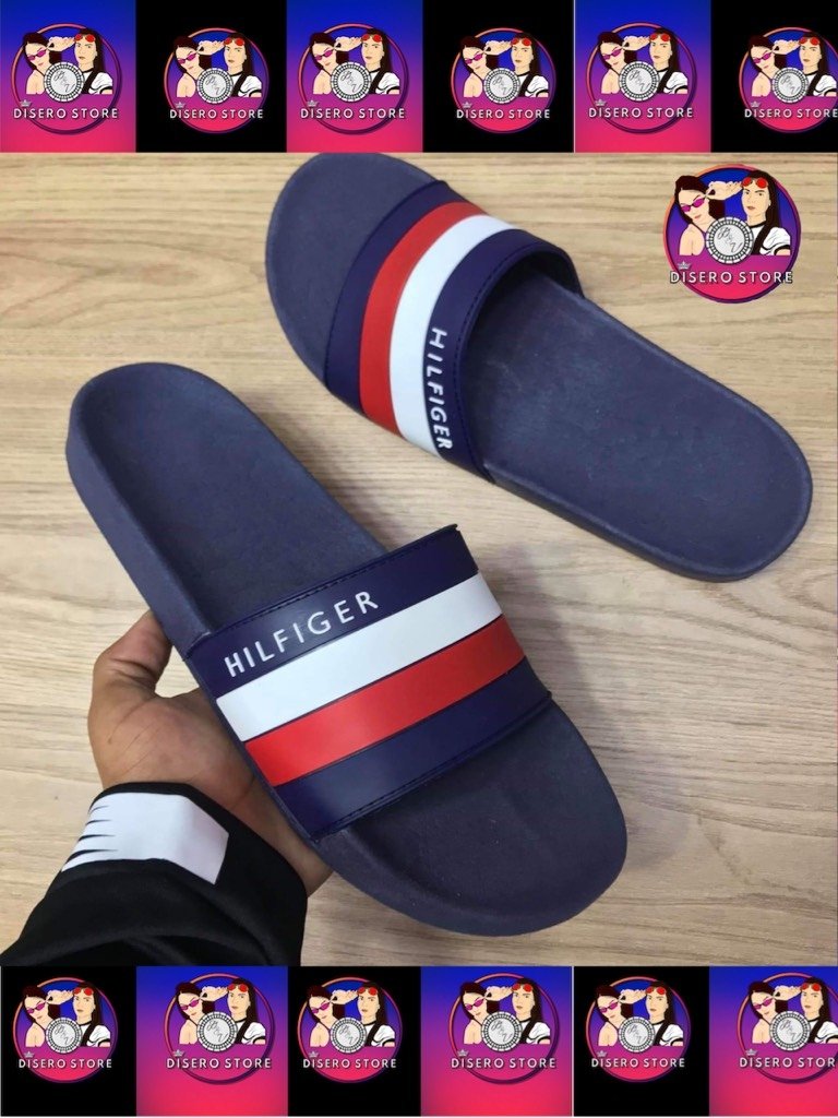 chinelo tommy hilfiger
