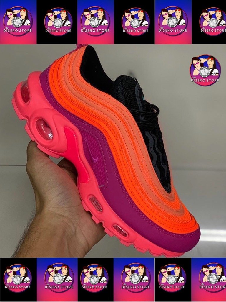 air max roxo e rosa