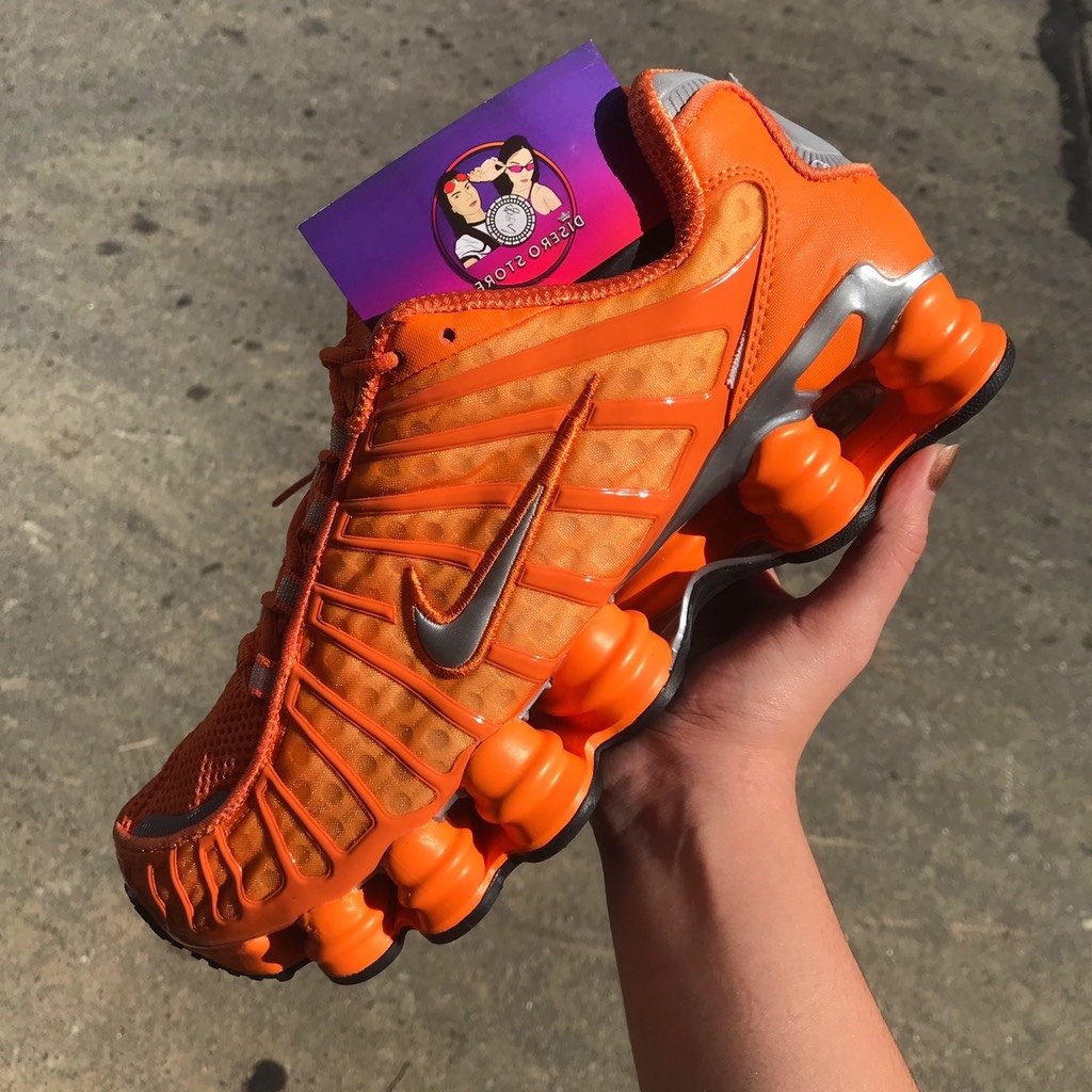 nike 12 molas laranja