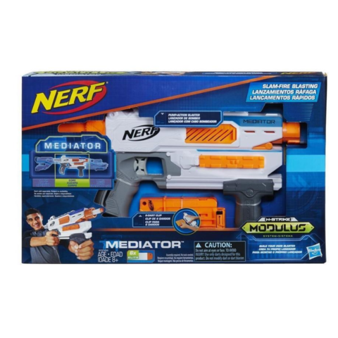 pistola nerf lanza autos