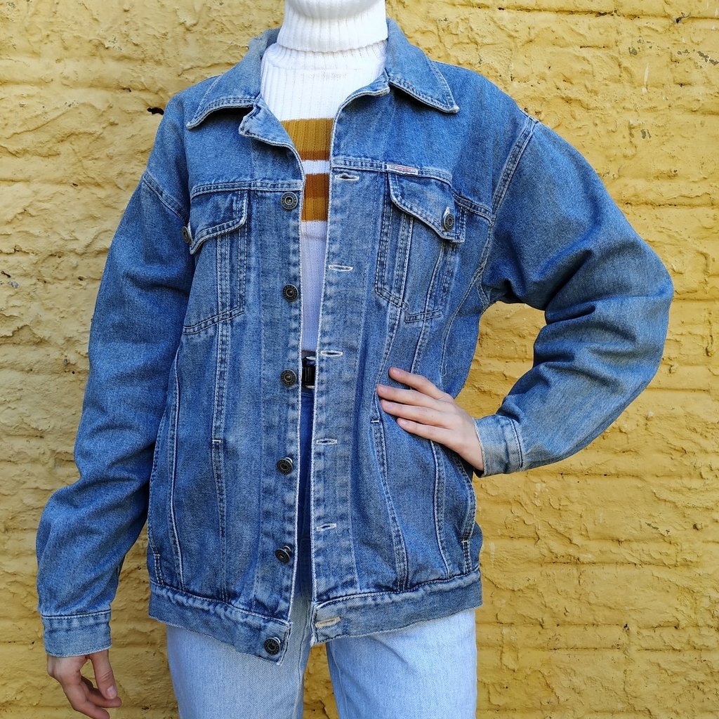 jaqueta tactel vintage