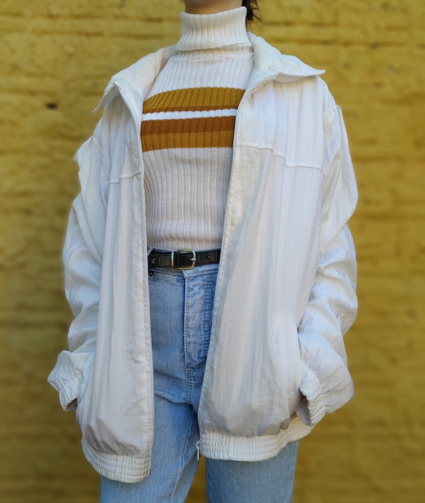 jaqueta tactel vintage