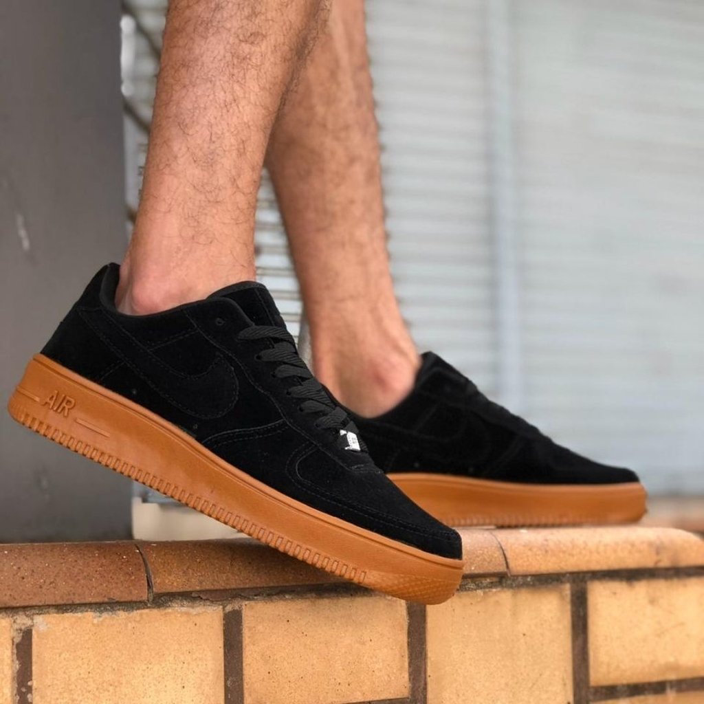 air force suede preto
