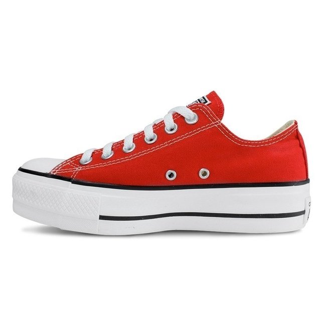 all star plataforma vermelho