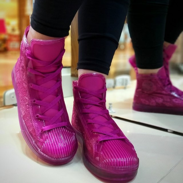 tênis petite jolie cano alto