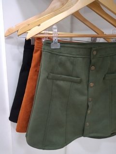 saia suede verde