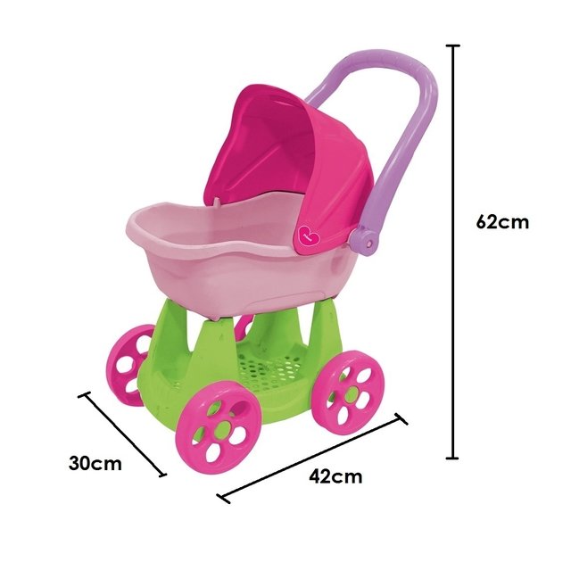 carriola para muñecas prinsel