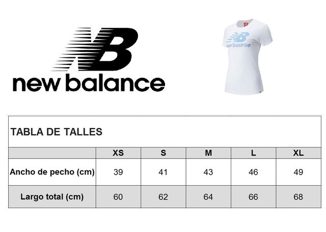 new balance remeras dama