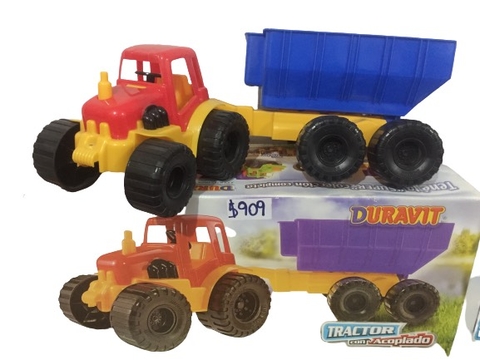 tractor con acoplado duravit