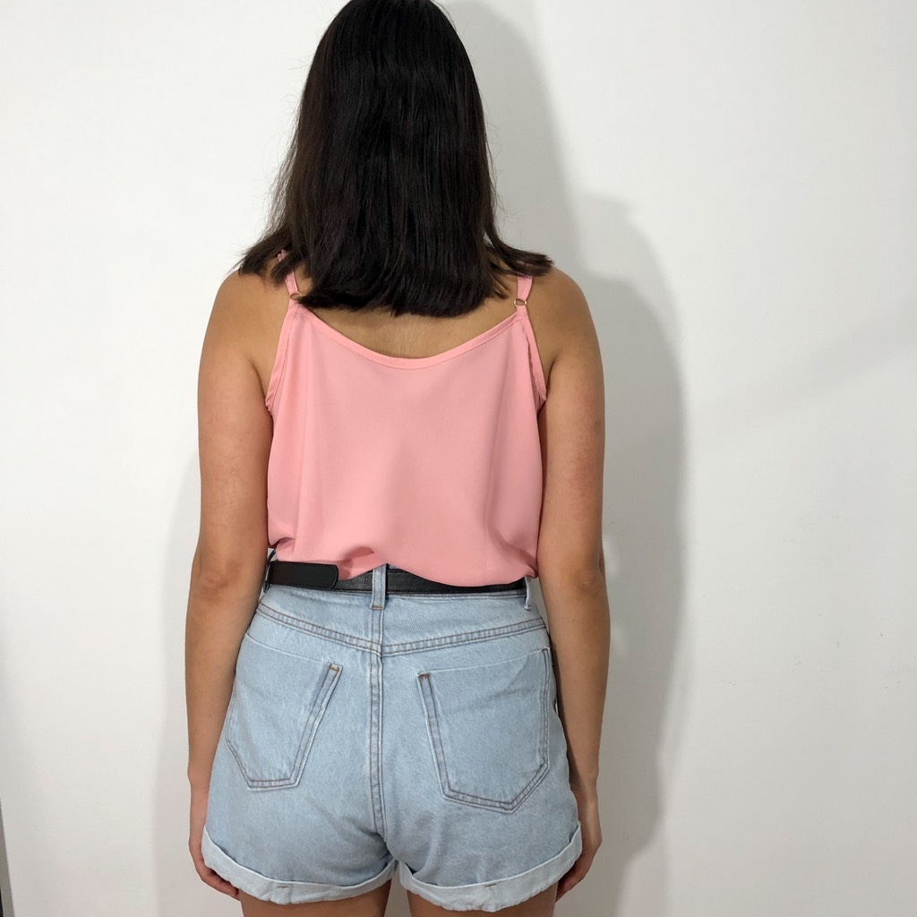 short jeans lavagem clara