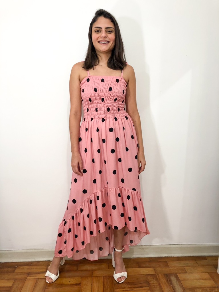 vestido de bola preta