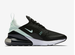 air max 270 preto e azul