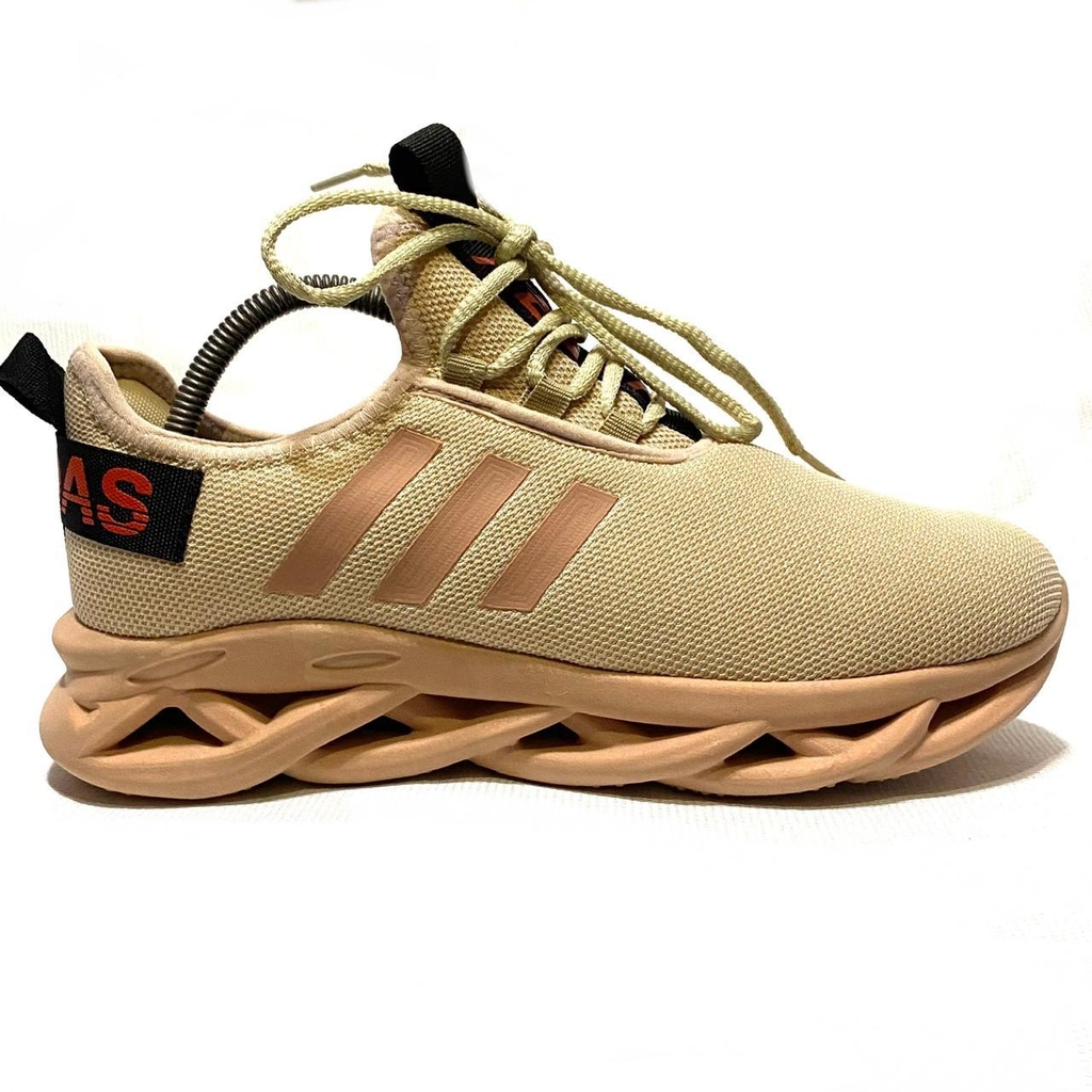 tenis adidas bege masculino