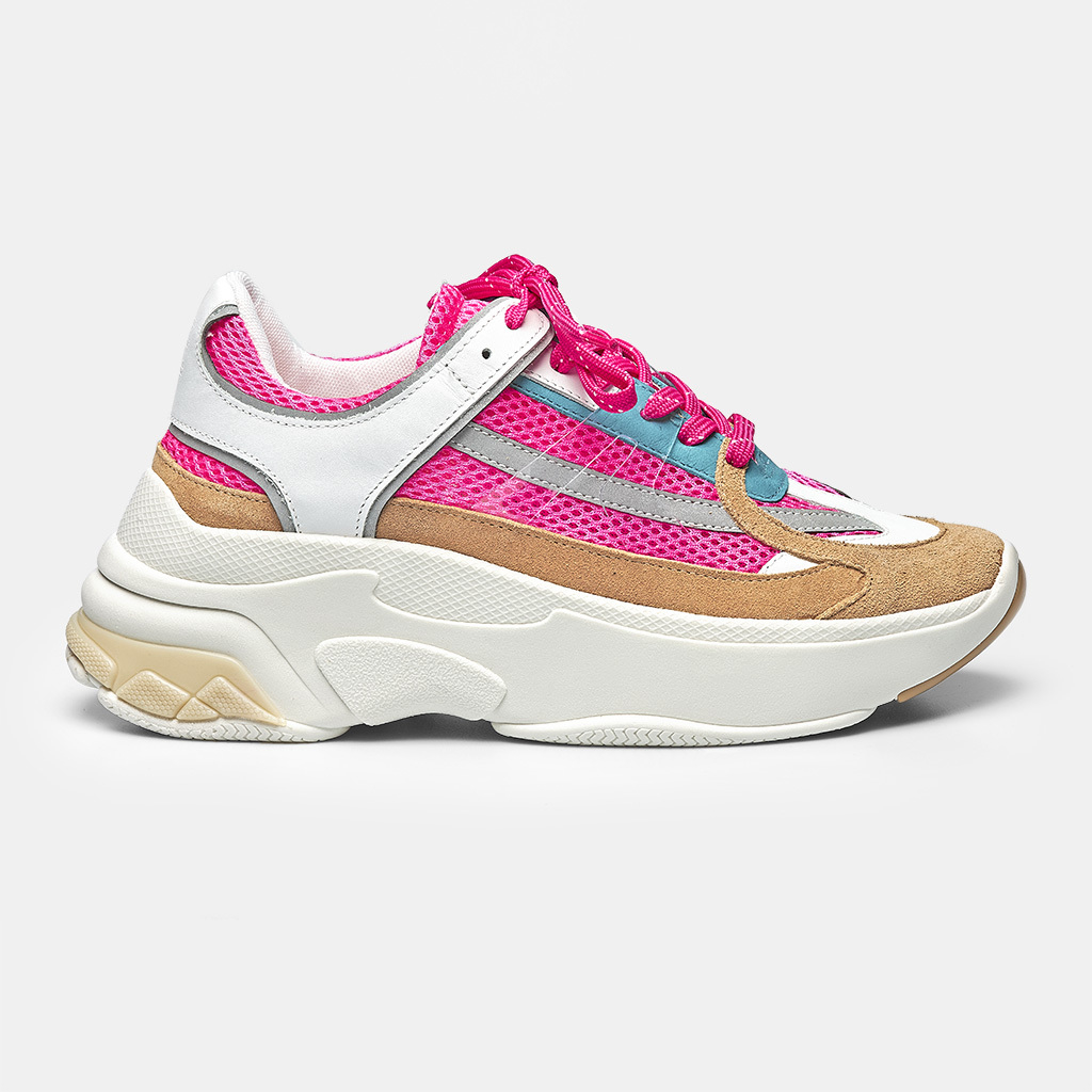 CHUNKY VINIL - AVELÃ, BRANCO & PINK